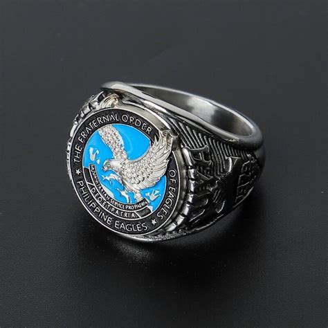 fraternal rings|Stainless Steel Eagles Fraternal Rings For Men Size 7.